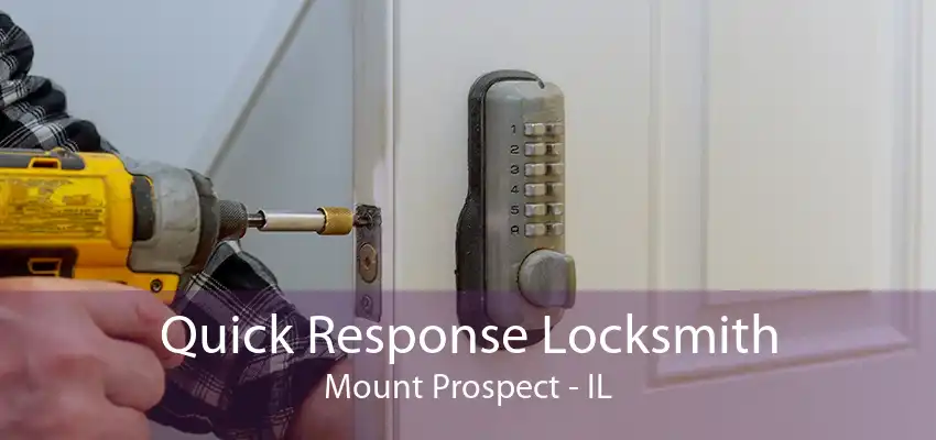 Quick Response Locksmith Mount Prospect - IL